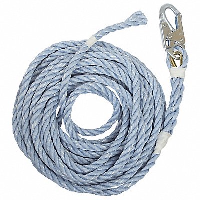 Vertical Lifeline Blue Steel Hardware MPN:8149