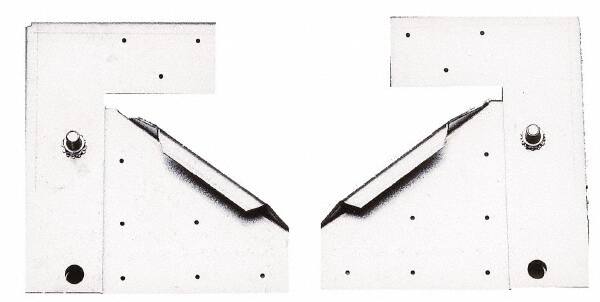 Hinge Kit: Use with Hood Size 10-1/2 to 20 MPN:5ACC00HK