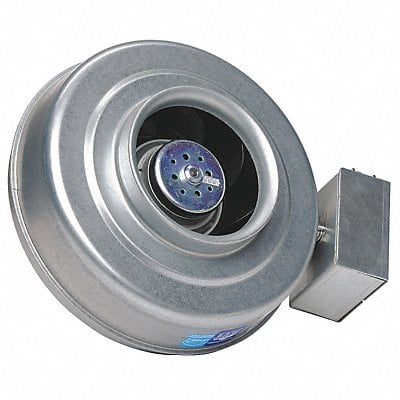 Steel 13 D 15.1 H 8 W Inline Duct Fan MPN:FG 6M EC