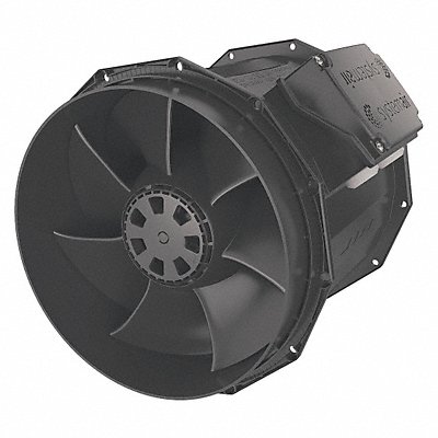 Plastic 9 D 9 H 9.7 W Inline Duct Fan MPN:prioAir 8