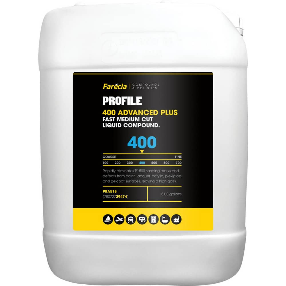 5 gal Plastic Jug Farecla Profile Advanced Plus Liquid Compound MPN:78072729474