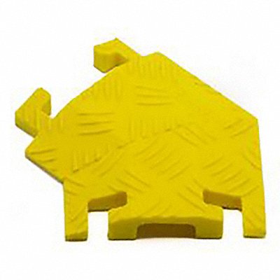 Cable Protector 1Channel 11-3/4 W Yellow MPN:FL45LT1X1.5-Y