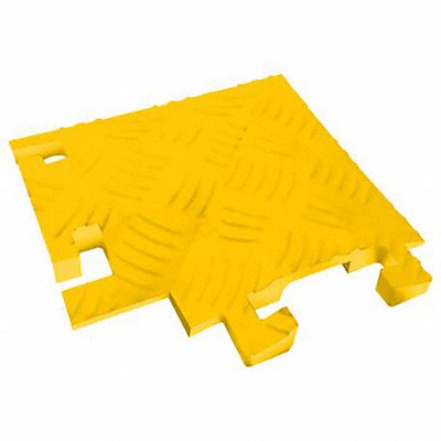 Cable Protector 1Channel 11-3/4 W Yellow MPN:FL90LT1X1.5-Y