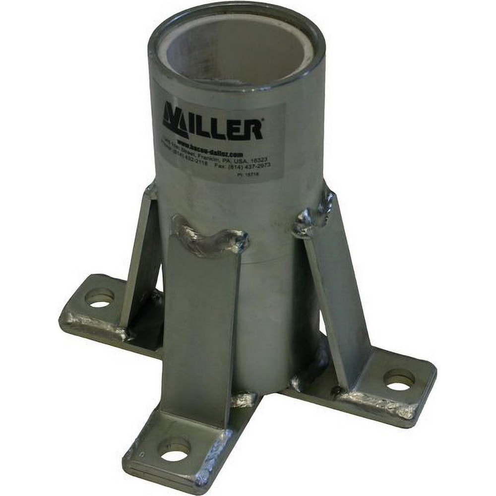 Fall Protection Accessories, Material: Stainless Steel , Type: Floor Mount Sleeve , For Use With: Approved Masts and Accessories Only  MPN:DH-7SS/