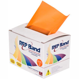 REP Band® Latex Free Exercise Band Orange 6 Yard Roll/Box 10-1075