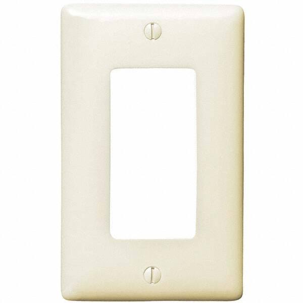 Wall Plates, Wall Plate Type: Outlet Wall Plates , Color: Light Almond , Wall Plate Configuration: GFCI/Surge Receptacle , Material: Thermoplastic  MPN:P26LA