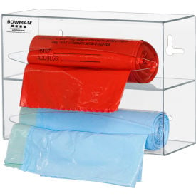 Bowman® Double Bag Dispenser 10-1/8