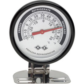 H-B DURAC Bi-Metallic Refrigerator/Freezer Thermometer -30 to 30C (-20 to 80F) SS Case 613202100