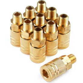 Primefit 6-Ball I/M-Style Brass Coupler 1/4