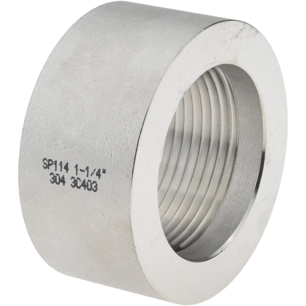 Stainless Steel Pipe Fittings, Fitting Type: Half Coupling , End Connection: NPT  MPN:41/2SPU11/4