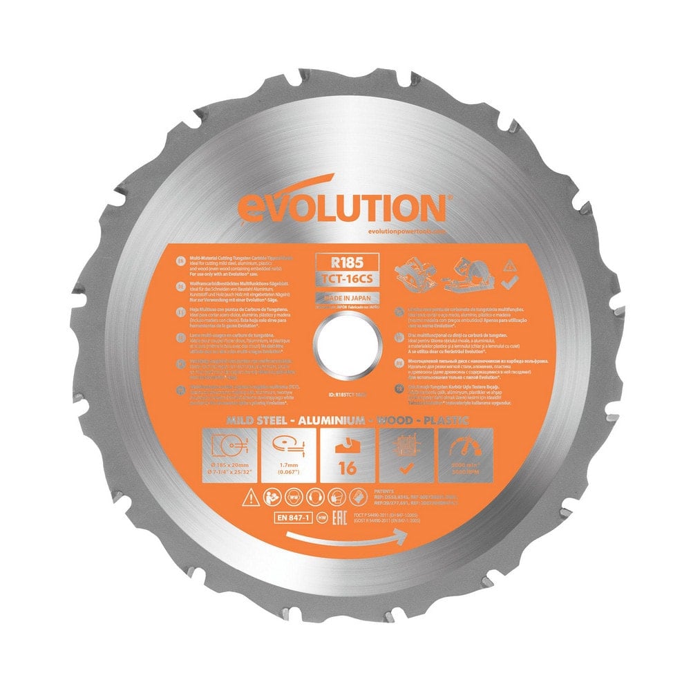 Wet & Dry-Cut Saw Blade: 7-1/4