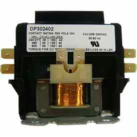 Supco DP402403 Contactor 40A 240V 3 Pole DP402403