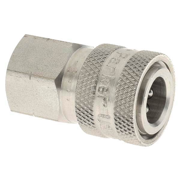 Hydraulic Hose Coupler: 4 mm, 1/4-18, 6,700 psi MPN:PQ-00072