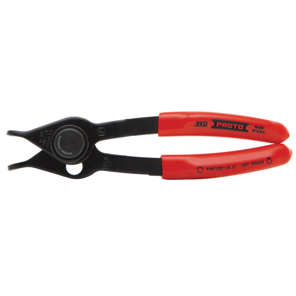 Retaining Ring Pliers, Tool Type: Internal Ring Pliers , Type: Retaining Ring Pliers , Tip Angle: 90.00 , Tip Diameter (Decimal Inch): 0.038  MPN:J602