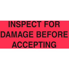 Inspect for Damage Before Accepting