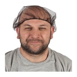 Hairnet:  Brown,  Size 21 in MPN:HA-NL-21BR-100P