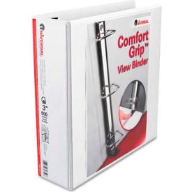 Universal® Comfort Grip Deluxe Plus D-Ring View Binder 3