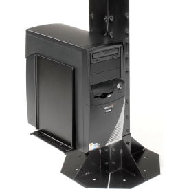 GoVets™ Computer CPU/UPS/Power Supply Holder - Black 148BK752