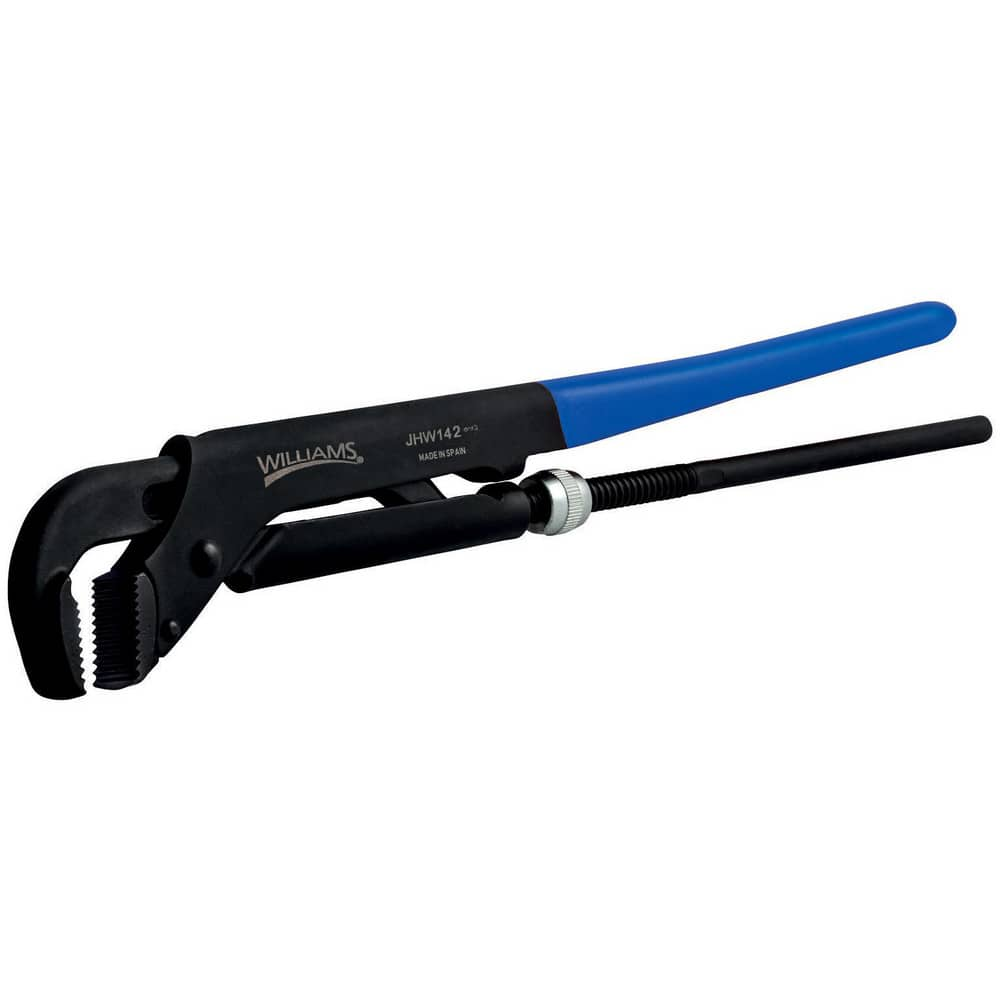 Pipe Wrenches, Wrench Type: Pipe Wrench Plier , Minimum Pipe Capacity (Inch): 1/8 , Maximum Pipe Capacity (Inch): 2-1/2 , Overall Length (Inch): 21-7/8  MPN:JHW143