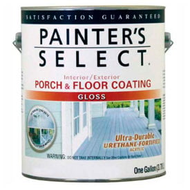 Painter's Select Urethane Fortified Gloss Porch & Floor Coating Light Gray Gallon - 106671 106671