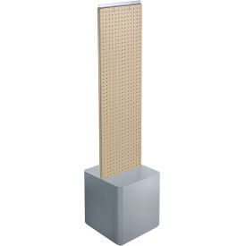 Approved 700729-ALM Two-Sided Pegboard Floor Display W/ Studio Base 14-1/2