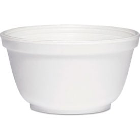 Dart® Foam Bowls 10 oz White Pack of 1000 10B20