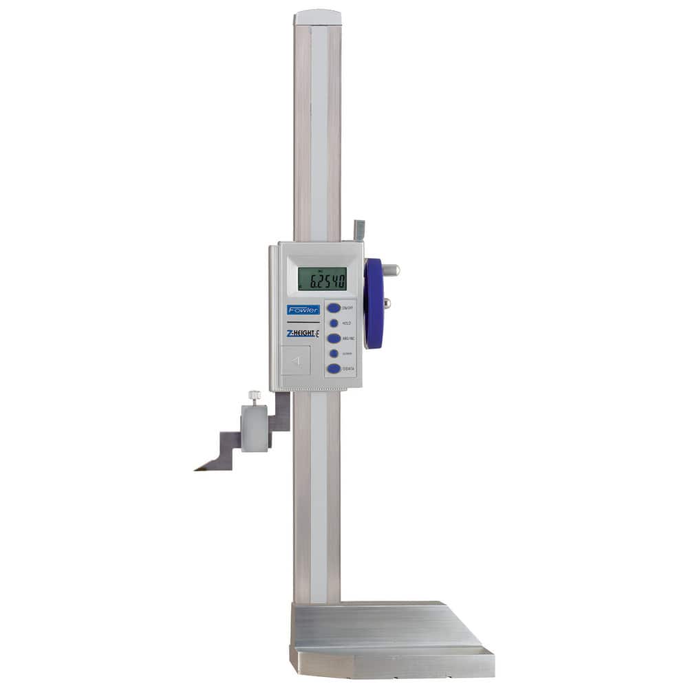 Electronic Height Gages, Minimum Measurement (Decimal Inch): 0.0000 , Maximum Measurement (Decimal Inch): 18.0000 , Base Length (mm): 7.0000  MPN:541750180