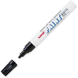 Sanford® Uni Paint Marker Oil-Based Medium Black Ink 63601