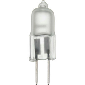 Sunlite 03258-SU Q20/FR/G4/12V 20W Single Ended T2.5 Halogen Bulb Bi-Pin Base Frost - Pkg Qty 12 03258-SU