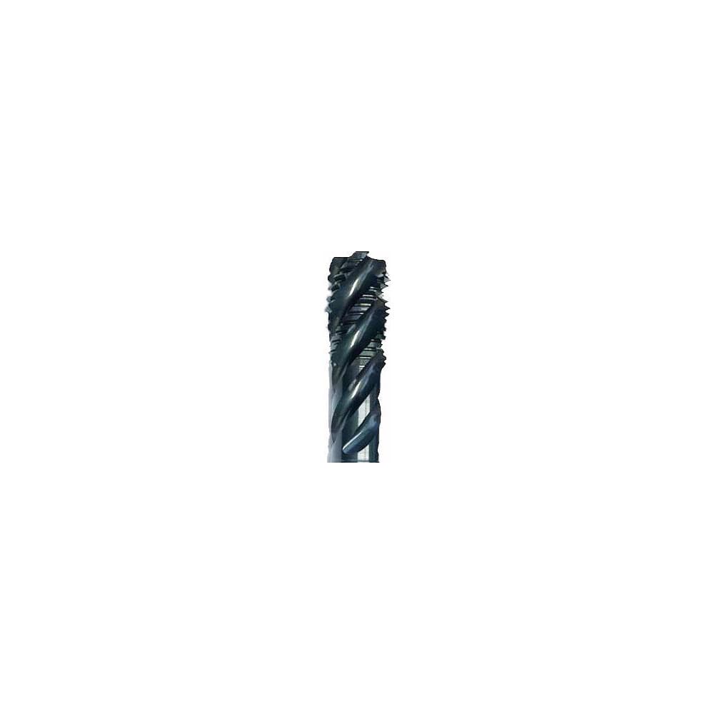 Spiral Flute Tap:  UNC,  4 Flute,  2-1/2,  2B Class of Fit,  Vanadium High-Speed Steel,  Oxide Finish MPN:SSU18XYEEXJ