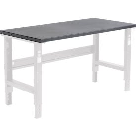 GoVets™ Workbench Top Steel Square Edge 60