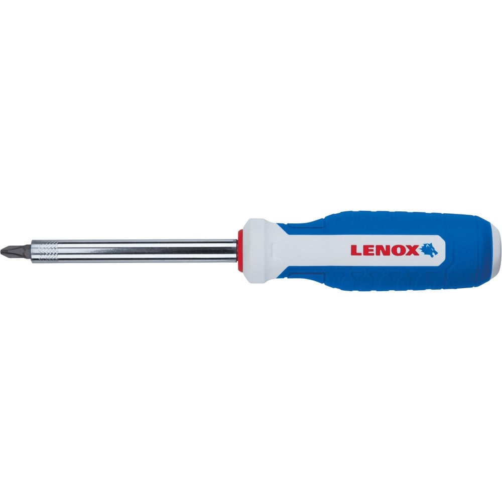 Bit Screwdrivers, Type: Multi-Bit Screwdriver , Tip Type: Phillips , Phillips Point Size: #1 - #3 , Slotted Point Size: 6-8, 8-11 , Handle Type: Cushion Grip  MPN:LXHT60924