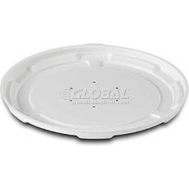 Dinex DXHH87 - Round Soup Bowl Lid 1000/Cs White DXHH87