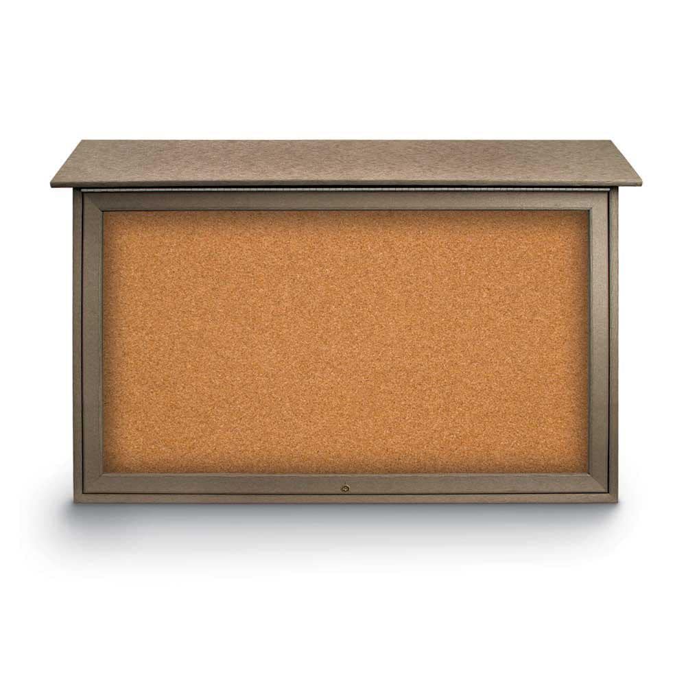 Enclosed Cork Bulletin Board: 45