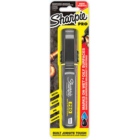 Sharpie® Pro Permanent Marker Chisel Tip Black Ink One Each 2018329