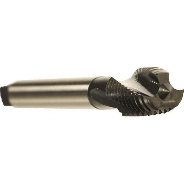 Spiral Flute Tap: 3/4-16, UNF, 4 Flute, Modified Bottoming, 2BX Class of Fit, Cobalt, Oxide Finish MPN:AU456001.5050