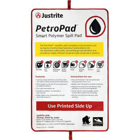 Justrite® PetroPad™ Smart Polymer Spill Pad 53-7/8