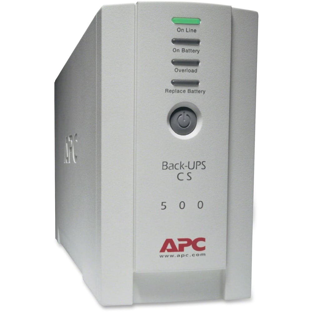 APC Back-UPS, Small Office, 22-Minute Backup, 500VA/300 Watt MPN:BK500