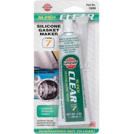 VersaChem® Clear Super Silicone 73009 3 Oz. Tube 73009