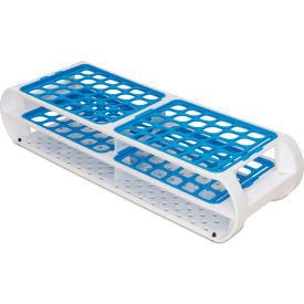 SP Bel-Art Switch-Grid Test Tube Rack 60 Places For 13-16mm Tubes Blue 187450011