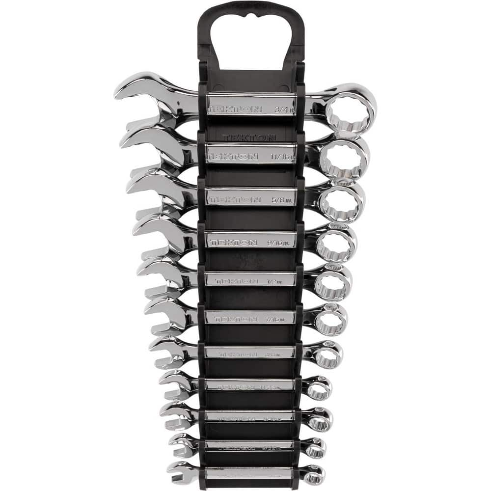 Wrench Sets, System Of Measurement: Inch , Size Range: 1/4 in - 3/4 in , Container Type: Plastic Holder , Wrench Size: Set , Material: Steel  MPN:WCB92401