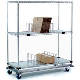 Nexel® 3 Shelf Truck Chrome 60