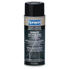 Sprayon SP610 Anti-Static Spray 11.5 oz. Aerosol Can - SC0610000 - Pkg Qty 12 SC0610000