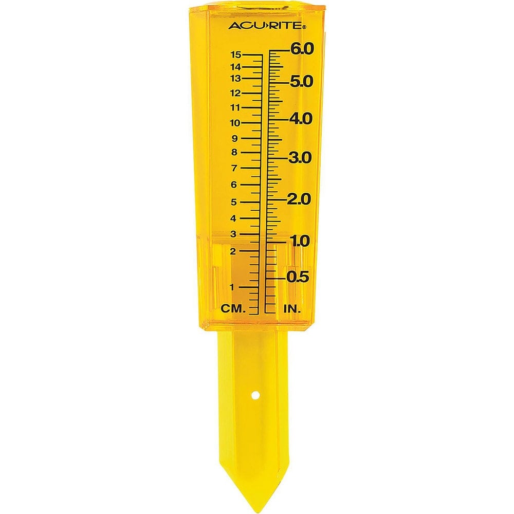 Rain Gauges, Thermometer: No , Magnifying: No , Mount Type: Wall , Material: Glass, Acrylic, Plastic , Capacity: 6