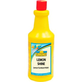 Simoniz Lemon Shine Furniture Polish Lemon 32 oz. Bottle 12 Bottles - L2045012 L2045012