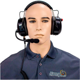 RCA HS65NR-X03S High Noise Reduction Two-Way Radio Headset Over the Head Dual Muff HS65NR-X03S