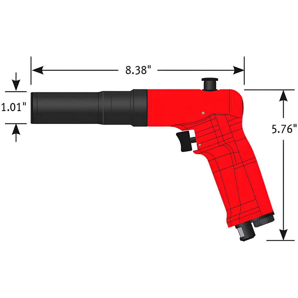 Clamp Installation Tools, Product Type: Skin Clamp Runner , Product Compatibility: Cylindrical Body Fasteners , Series: ATI800FG  MPN:ATI800FGB