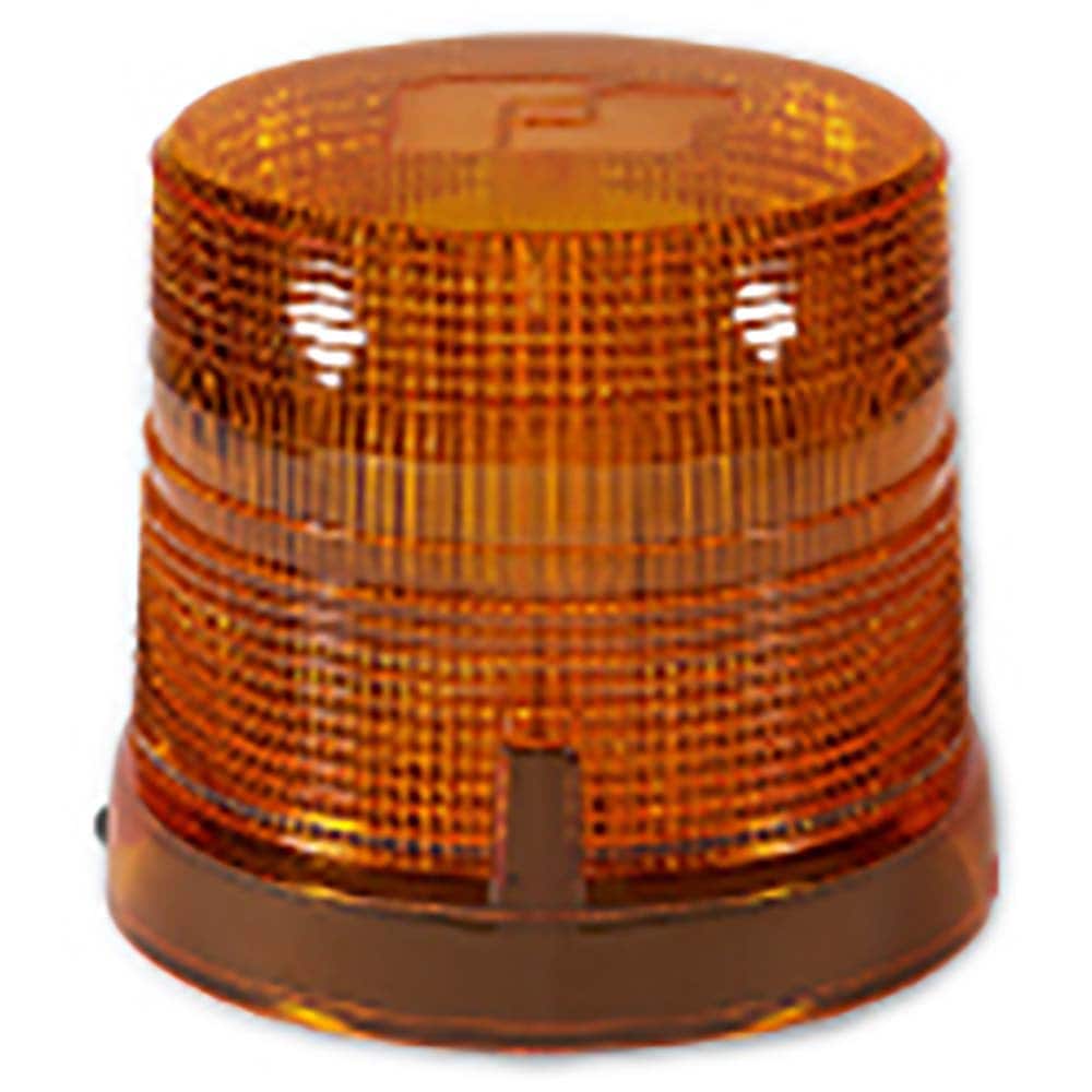 Emergency Light Assemblies, Light Assembly Type: Beacon , Voltage: 12 to 24 V dc, 12-24 V dc , Overall Diameter: 5.2in  MPN:220SC-AW