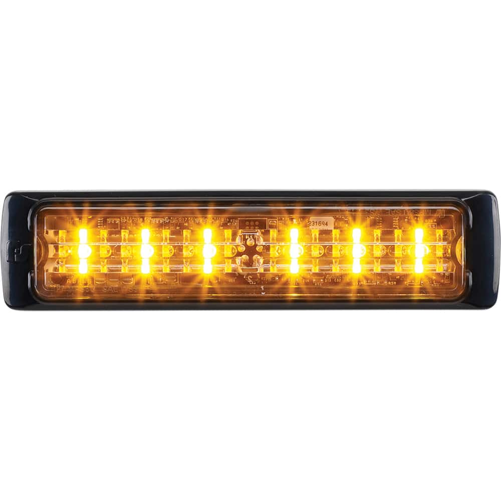 Emergency Light Assemblies, Light Assembly Type: Warning , Voltage: 12-24 V dc , Mount Type: Surface , Overall Width: 4in , Overall Length: 5.2in  MPN:MPS61U-A