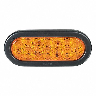 Turn Lamp Oval Amber 6-3/8 L MPN:607106-02SB